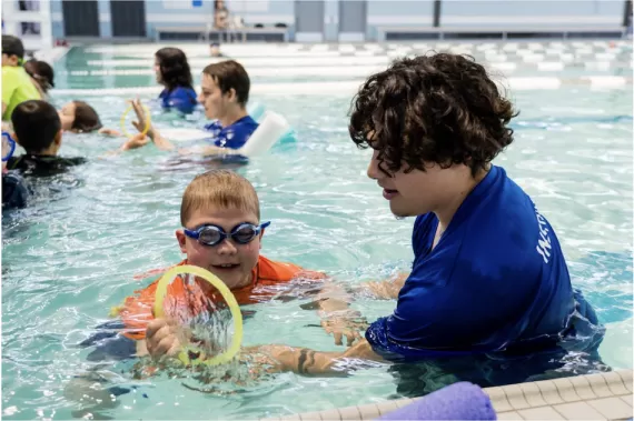 Private Swim Lessons offered at the Y!