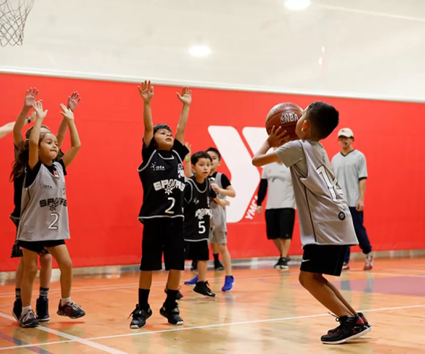 Youth Basketball at the Mays Family YMCA at Potranco