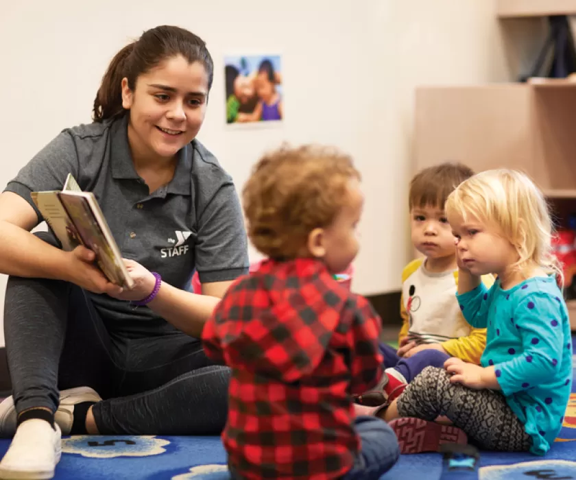 Child Care & Kids Club offered at the Y